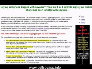Phone Spy Meaning